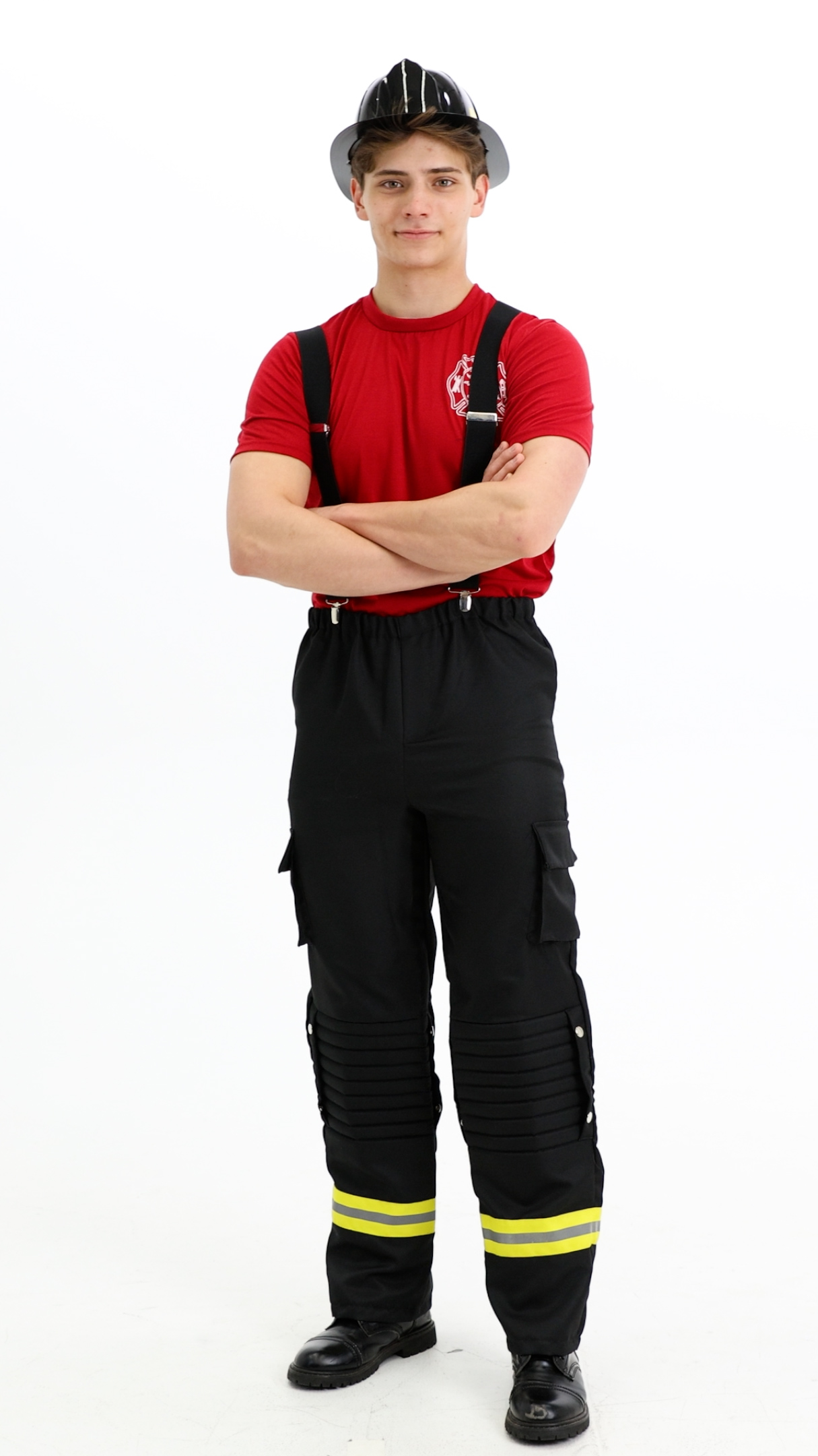 FUN6818AD Fire Captain Men's Costume